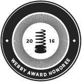 Webby Honoree Badge