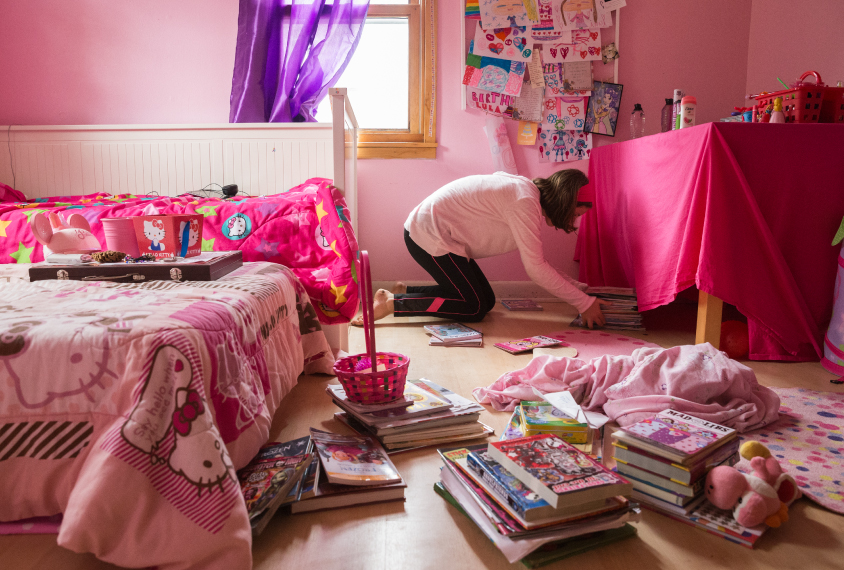 Kaleidoscope: As she rearranges her room, Lula Haldane frets about getting older. Photographs by Christina Pye 