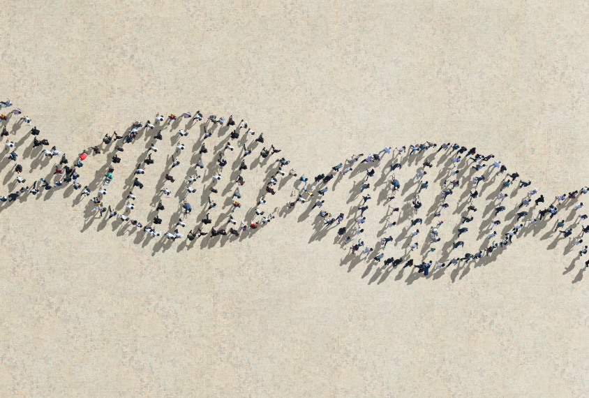 illustration of DNA strand